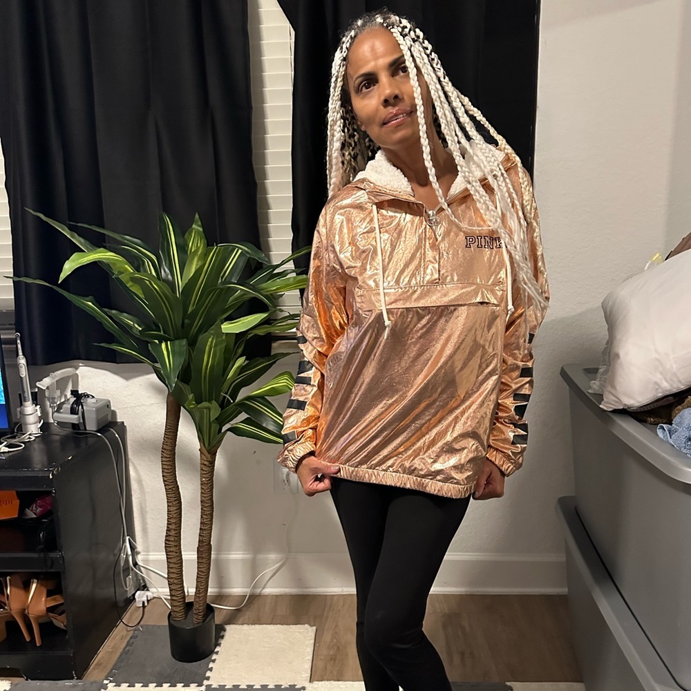 Victorias Secret Pink Gold Jacket!